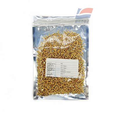 Позолоченный 1U-дюймовый пружинный контактный штифт FP177454-1 Pogo Pin Spring Needle