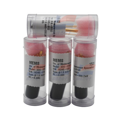 Датчики давления для монтажа на плату 33A-015D, аналоговый выход и дифференциальное измерение