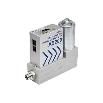 AS200B Aluminum alloy high-precision gas mass flow controller, air micro-gas flow meter