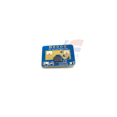 LD2410C Высокопроизводительный 24 ГГц FMCW Миллиметроволновый радар присутствия человека Сенсорный модуль для интеллектуального освещения