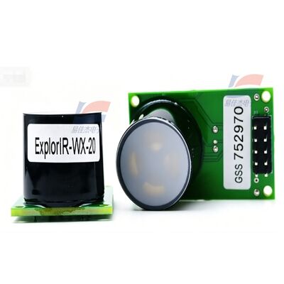 YJJ GSS ExplorIR-WX-20 NDIR CO2 газовый датчик 0-20% Выход UART низкой мощности для портативного детектора воздуха