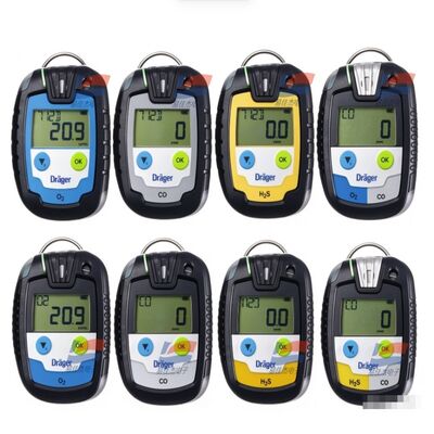 Одногазовый детектор YJJ Pac 6500 Bluetooth CO H2S SO2 O2 Персональный газоанализатор IP68