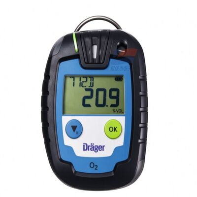 YJJ Pac 6000 Single Gas Detector CO H2S SO2 O2 Personal Gas Monitor IP68